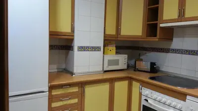 Una cocina o zona de cocina en Dúplex Donkey Parking