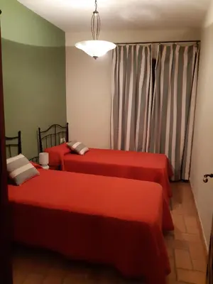 Cama o camas de una habitación en Casa Rural El Arcediano