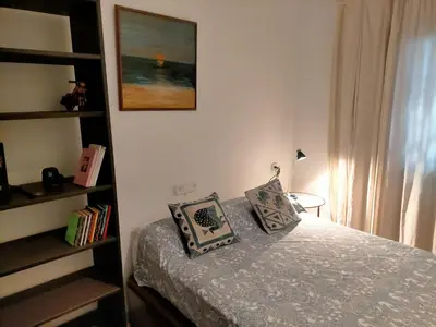Cama o camas de una habitación en Alameda Donkey Parking