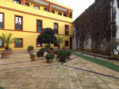 Jardín al aire libre en Alameda Donkey Parking