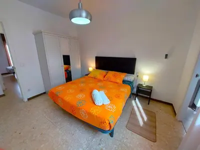 Cama o camas de una habitación en Enladrillada Apartment