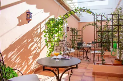 Un restaurante o sitio para comer en Hotel Veracruz