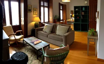 Zona de estar de 19th Century Sevillian Apartment