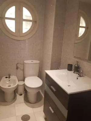 Un baño de Apartamento Barrio Santa Cruz
