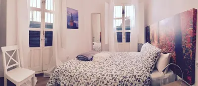 Cama o camas de una habitación en Apartamento Barrio Santa Cruz
