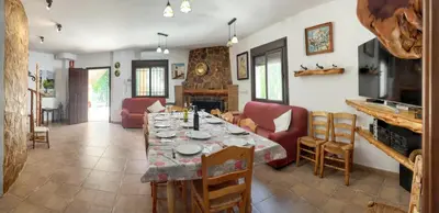 Zona de estar de Spacious House Zambra + Pool