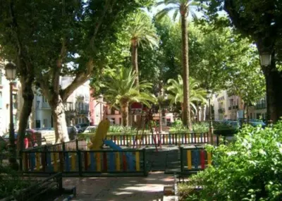 Jardín al aire libre en En el Corazón de Sevilla
