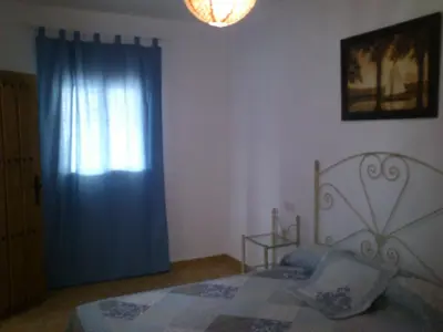 Cama o camas de una habitación en Alojamiento Rural la Veguetilla