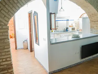 Una cocina o zona de cocina en Fabulosa, Casa Mudéjar. Centro Histórico.