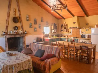 Zona de estar de Casa Rural Huerta la Lapa