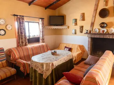 Zona de estar de Casa Rural Huerta la Lapa