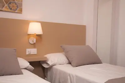 Cama o camas de una habitación en Wallada Centro
