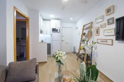 Una cocina o zona de cocina en SunShine Plaza Abades