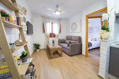 Zona de estar de SunShine Plaza Abades