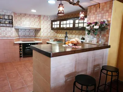 Una cocina o zona de cocina en La Roca de Setenil