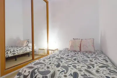 Cama o camas de una habitación en Posada La Judería I