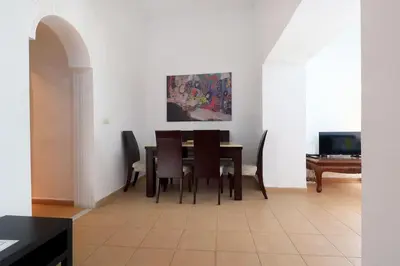 Una televisión o centro de entretenimiento en Posada La Judería I