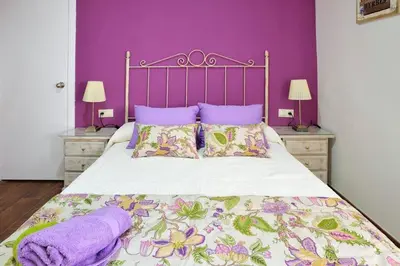 Cama o camas de una habitación en De Patios