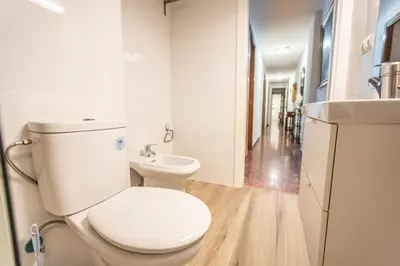 Un baño de Apartment La Gallega