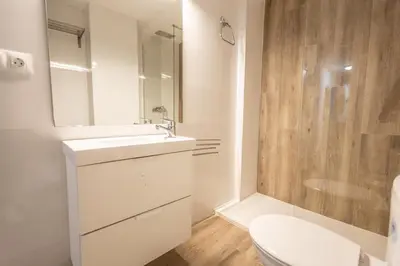 Un baño de Apartment La Gallega