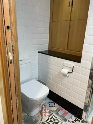 Un baño de Casa Vacacional Alcazabilla
