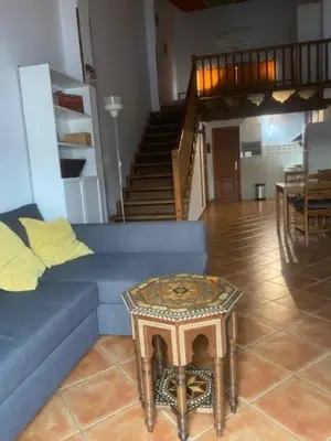 Zona de estar de Casa Rural Coripe