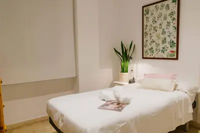 Cama o camas de una habitación en Córdoba COol en Pleno Centro de Córdoba