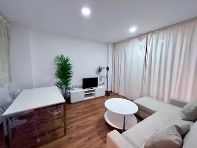 Una televisión o centro de entretenimiento en Loft in the heart of Córdoba by gms apartamentos