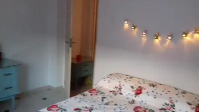 Cama o camas de una habitación en El Cordobes
