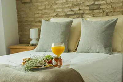 Cama o camas de una habitación en Precioso Apartamento con Parking en Pleno Centro