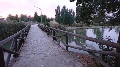 Paisaje cerca de este albergue