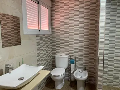 Un baño de Hostal Restaurante Rufino