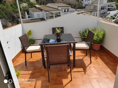 Un balcón o terraza de La Casa Del Rio