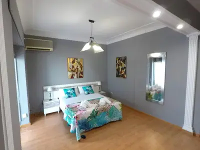 Cama o camas de una habitación en Eduardo Lucena 5, Alcázar
