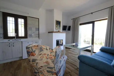 Zona de estar de Casas de Alisné