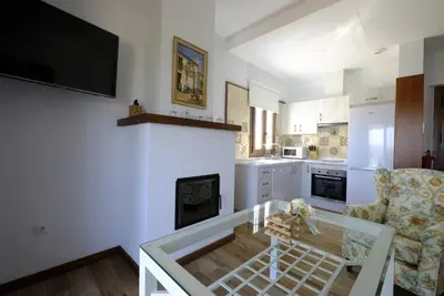 Una cocina o zona de cocina en Casas de Alisné