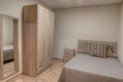 Cama o camas de una habitación en La Torre
