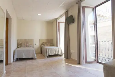 Cama o camas de una habitación en La Torre