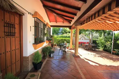 Jardín al aire libre en Villa 'Los Balcones' - Villa Superior en Priego de Córdoba
