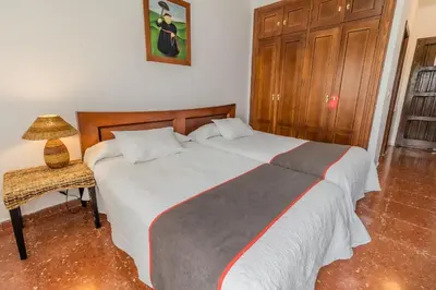Cama o camas de una habitación en Hotel Las Errizas by Vivere Stays
