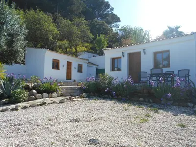 Jardín al aire libre en La Casita, Zagra