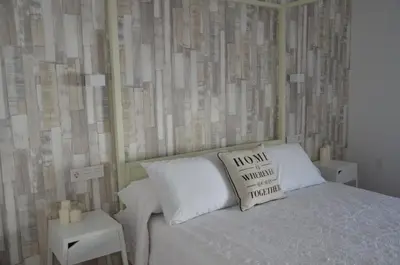 Cama o camas de una habitación en Santo Domingo Rural - central & private parking