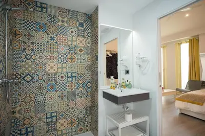 Un baño de Algo Diferente Apartamentos