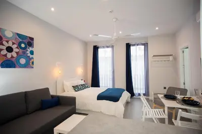 Zona de estar de Algo Diferente Apartamentos