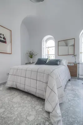Cama o camas de una habitación en Dúplex junto a Mezquita.
