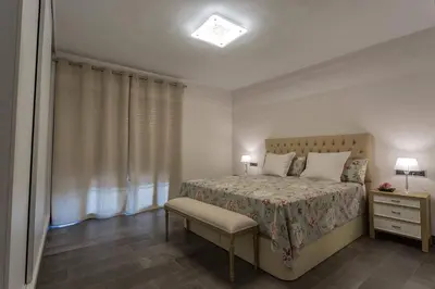 Cama o camas de una habitación en Cañete Medica House