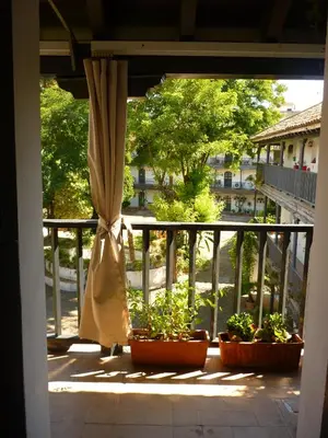 Un balcón o terraza de Un Oasis en el Corazón de Sevilla