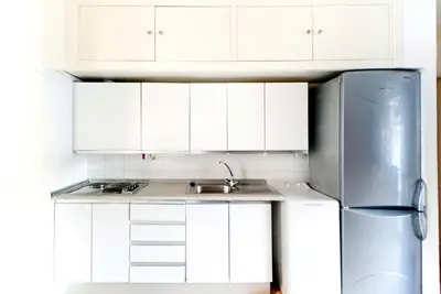 Una cocina o zona de cocina en Un Oasis en el Corazón de Sevilla