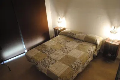 Cama o camas de una habitación en Apartamento Avenida Parque
