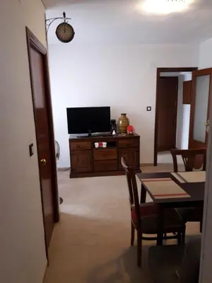 Una televisión o centro de entretenimiento en Apartamento Avenida Parque